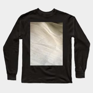 Raw silk swoosh Long Sleeve T-Shirt